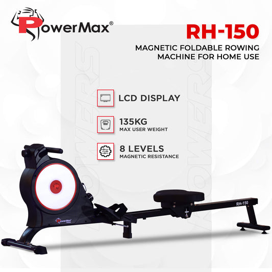 RH-150 Magnetic Foldable Rowing Machine for Home use