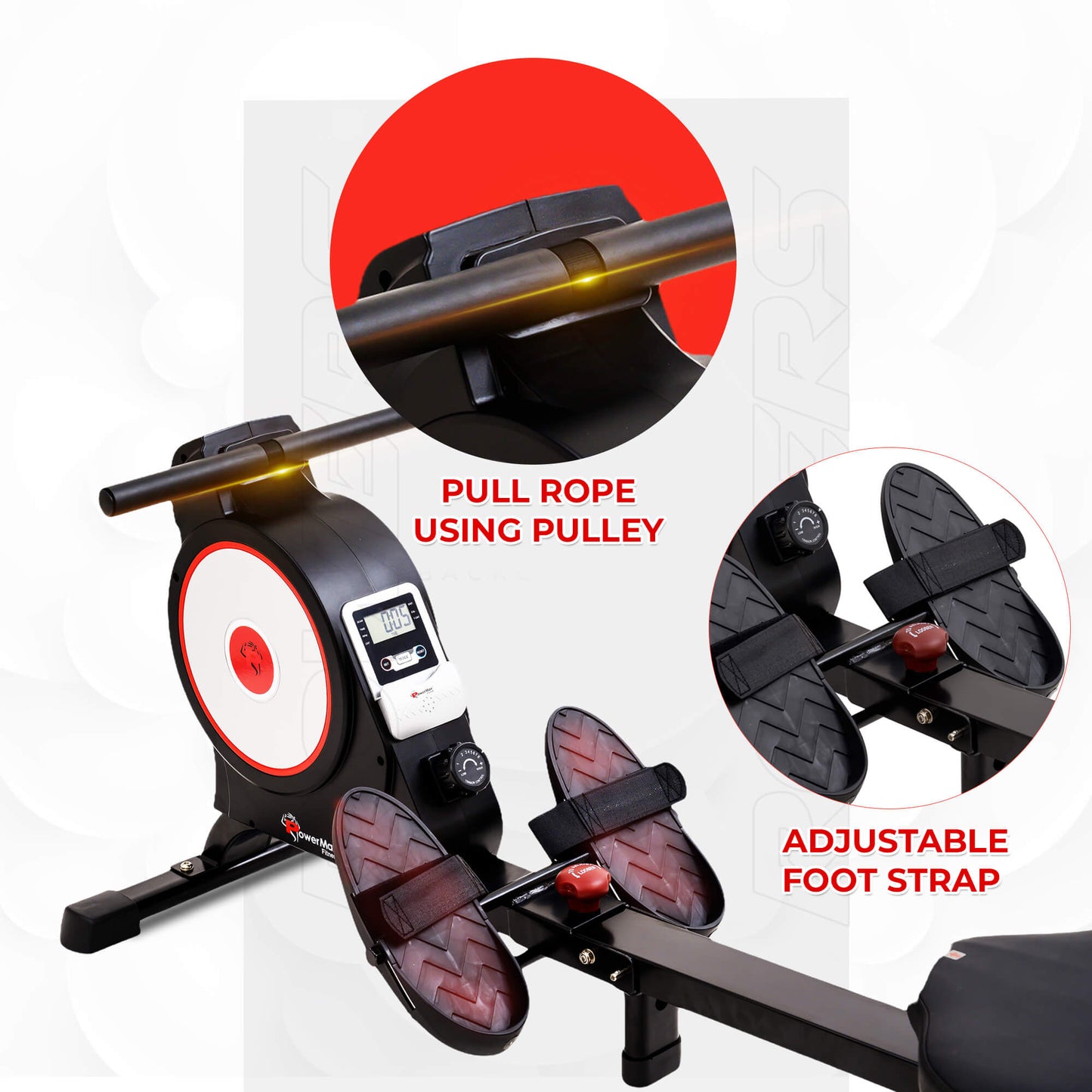 RH-150 Magnetic Foldable Rowing Machine for Home use