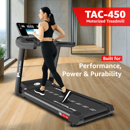 TAC-450 AC Motorized Treadmill with Large Display