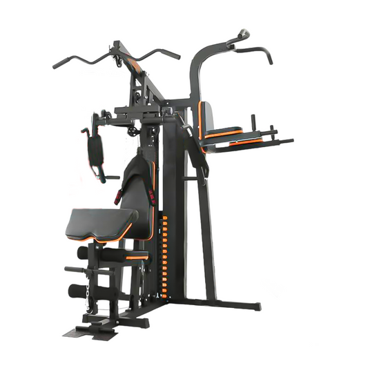 HG-213 Multi Home Gym (72 Kgs Weight Stack + Chin Up / Pull Up / Push Up Stand)