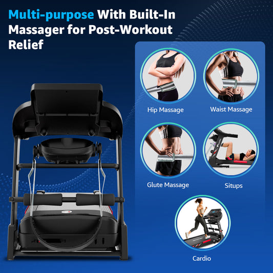 TDA-255 Multifunction Motorised Treadmill with HiFi Speakers