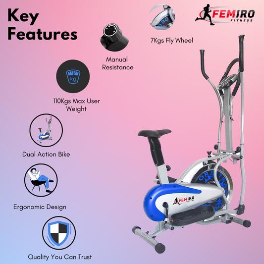 OB-225 Orbitrac cum Elliptical Cross Trainer