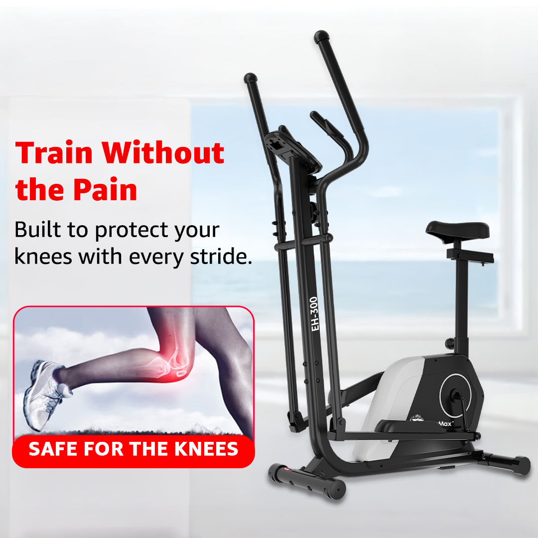 EH-300 Elliptical Cross Trainer with Adjustable Seat