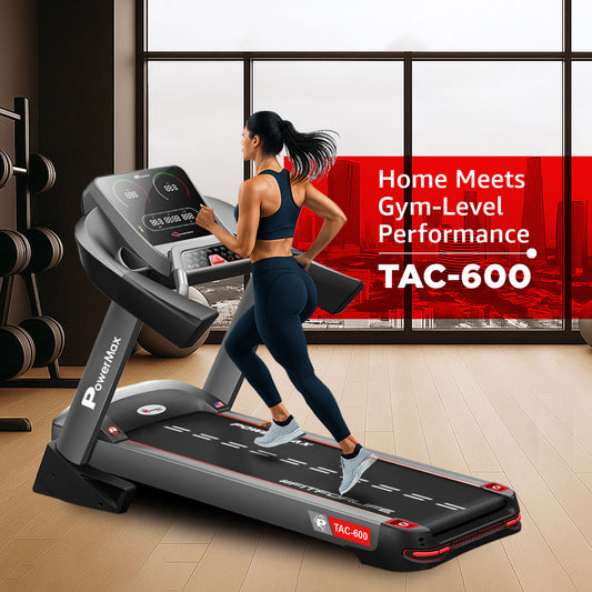 TAC-600 Semi-Commercial Motorized Treadmill with Android & iOS App