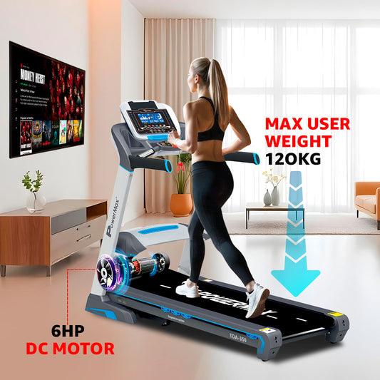 TDA-350 Motorised Treadmill with 400m Track UI