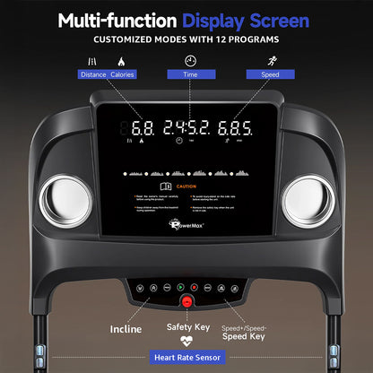 TDA-96 Motorized Treadmill with Bluetooth App for Android & iOS