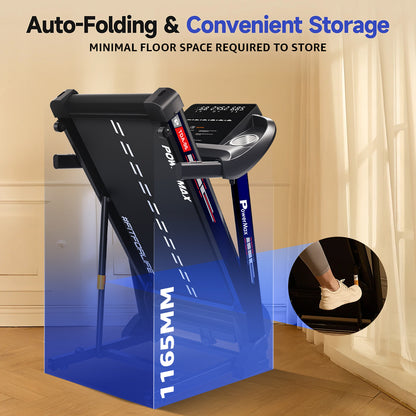 TDA-96 Motorized Treadmill with Bluetooth App for Android & iOS