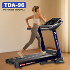 TDA-96 Motorized Treadmill with Bluetooth App for Android & iOS