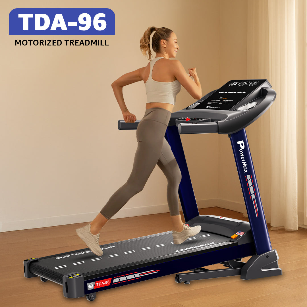 TDA-96 Motorized Treadmill with Bluetooth App for Android & iOS
