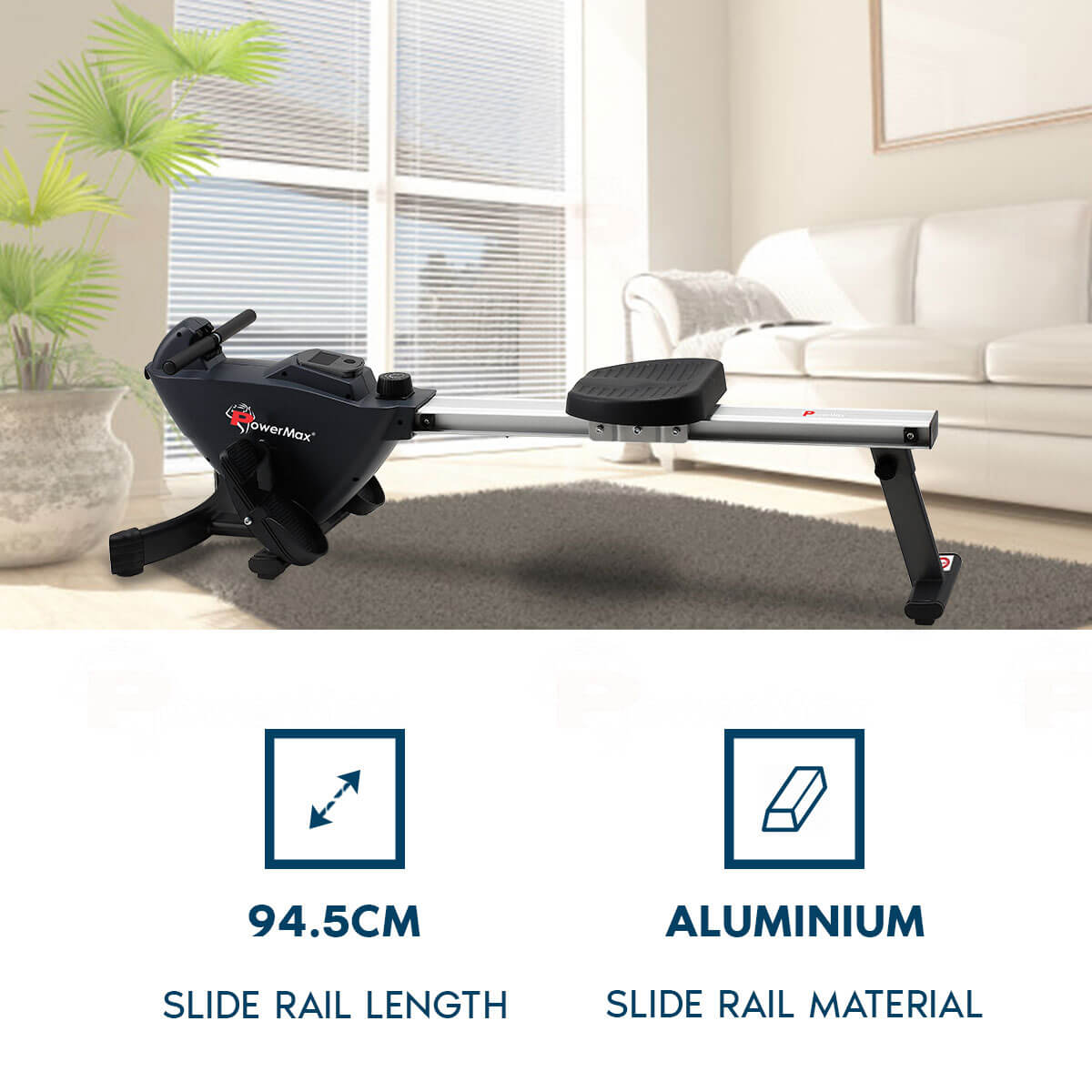 RH-200 Rowing Machine with Digital Display for Home use