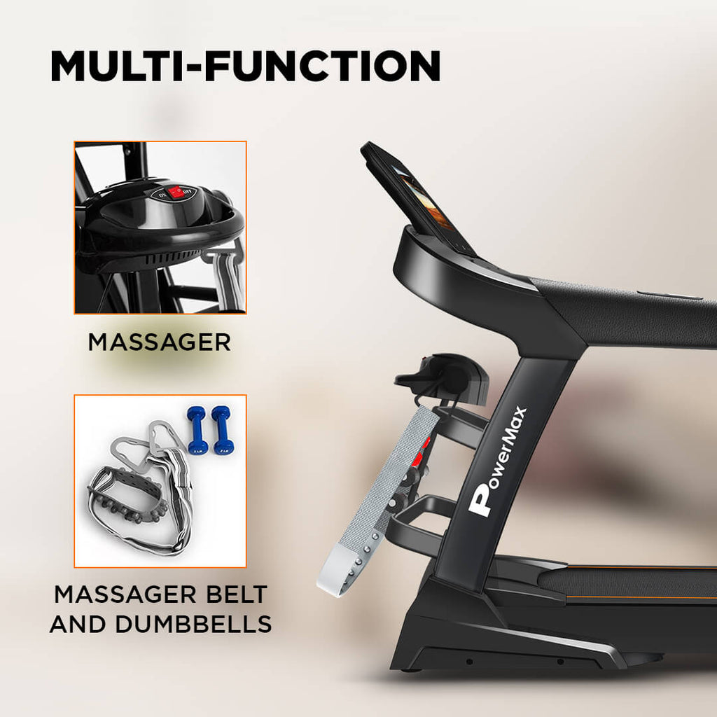 TDA-360 15.6inch HD Display Motorized Treadmill with Auto Incline
