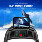 TDA-360 15.6inch HD Display Motorized Treadmill with Auto Incline