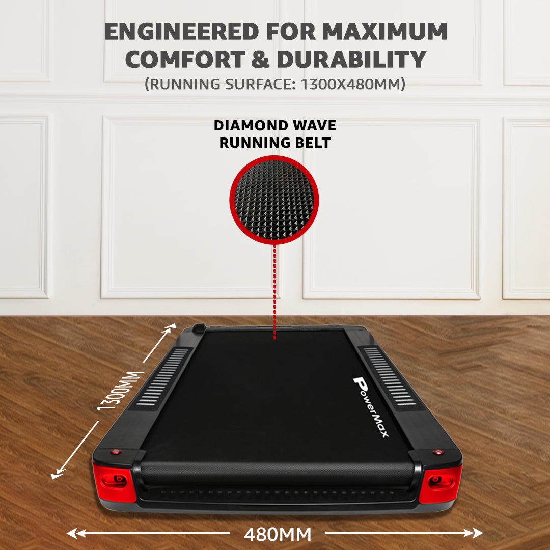 UrbanTrek TD-A3 Premium Series Home Use Treadmill with Android & iOS App