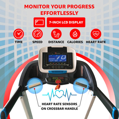 TDA-350 Motorised Treadmill with 400m Track UI