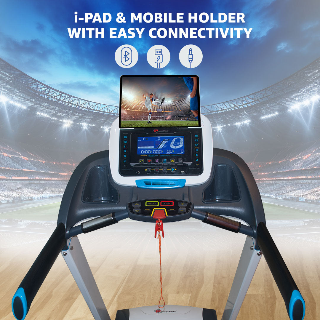 TDA-350 Motorised Treadmill with 400m Track UI