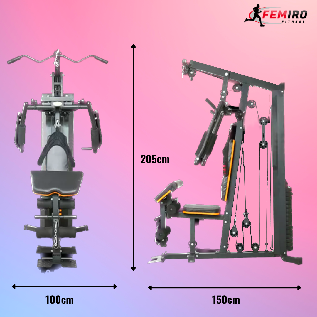 HG-212 Multi Home Gym (72 Kgs Weight Stack)
