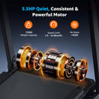 TDA-255 Multifunction Motorised Treadmill with HiFi Speakers