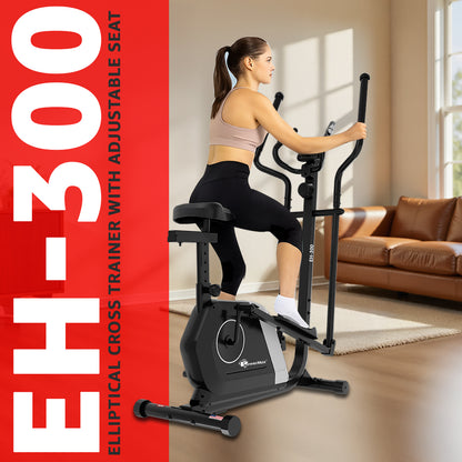 EH-300 Elliptical Cross Trainer with Adjustable Seat