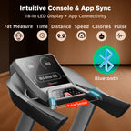 TAC-600 Semi-Commercial Motorized Treadmill with Android & iOS App