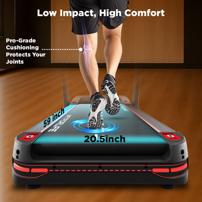 TAC-600 Semi-Commercial Motorized Treadmill with Android & iOS App