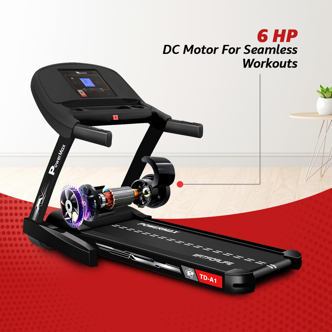 UrbanTrek TD-A1 Motorized Treadmill with Android & iOS Application