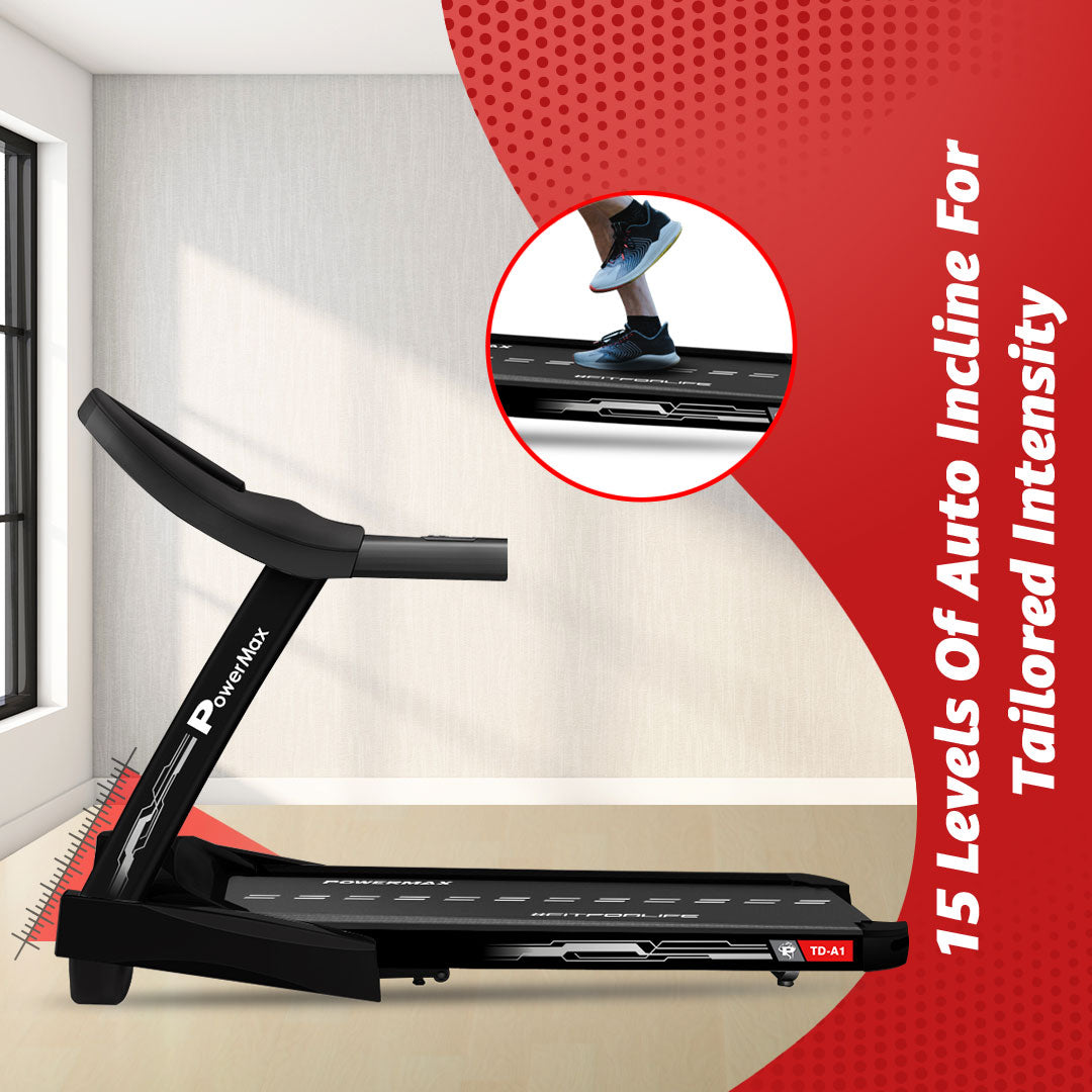 UrbanTrek TD-A1 Motorized Treadmill with Android & iOS Application