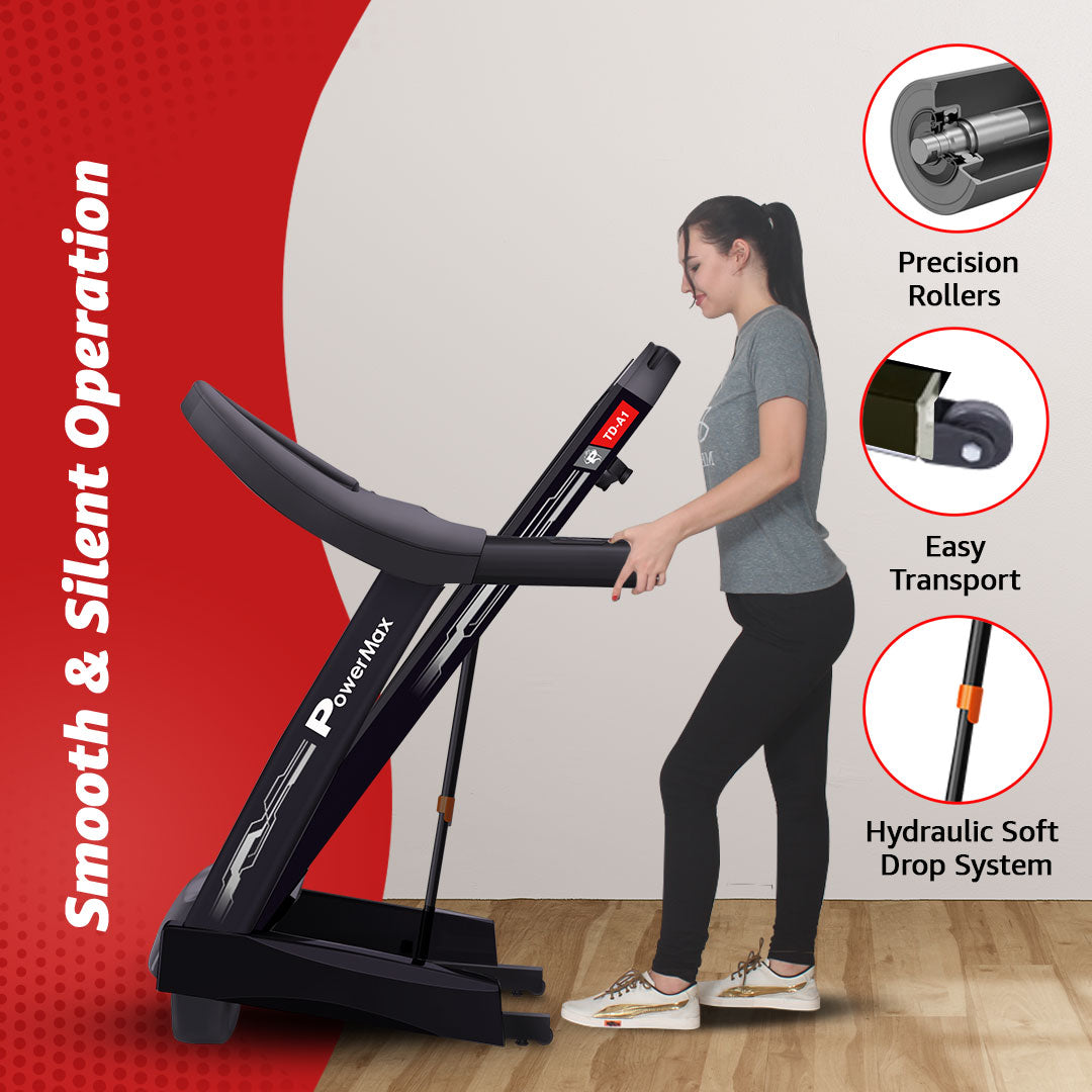 UrbanTrek TD-A1 Motorized Treadmill with Android & iOS Application