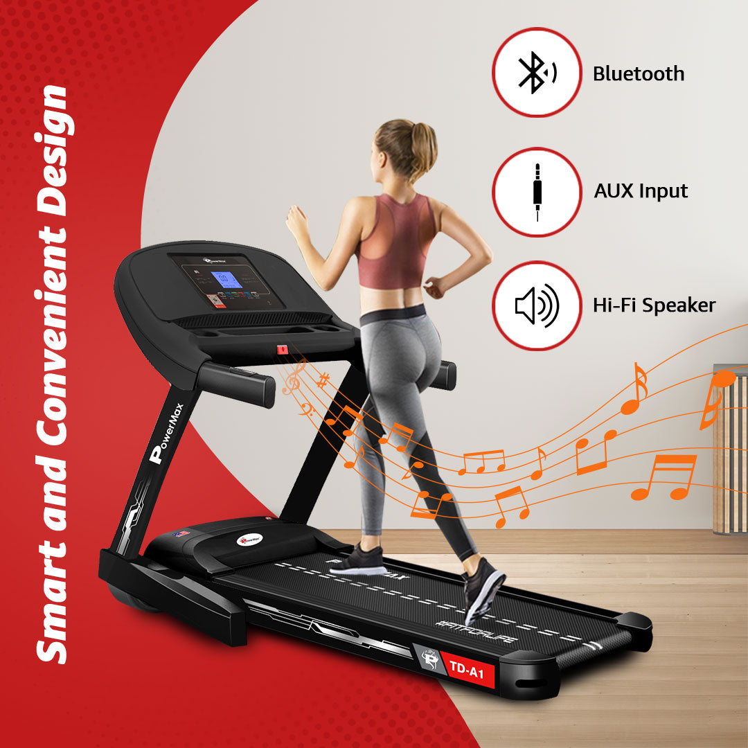 UrbanTrek TD-A1 Motorized Treadmill with Android & iOS Application