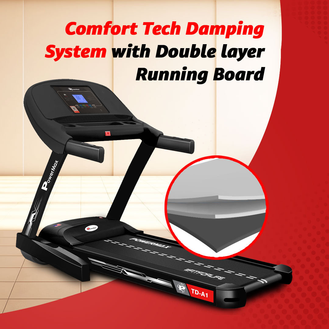 UrbanTrek TD-A1 Motorized Treadmill with Android & iOS Application