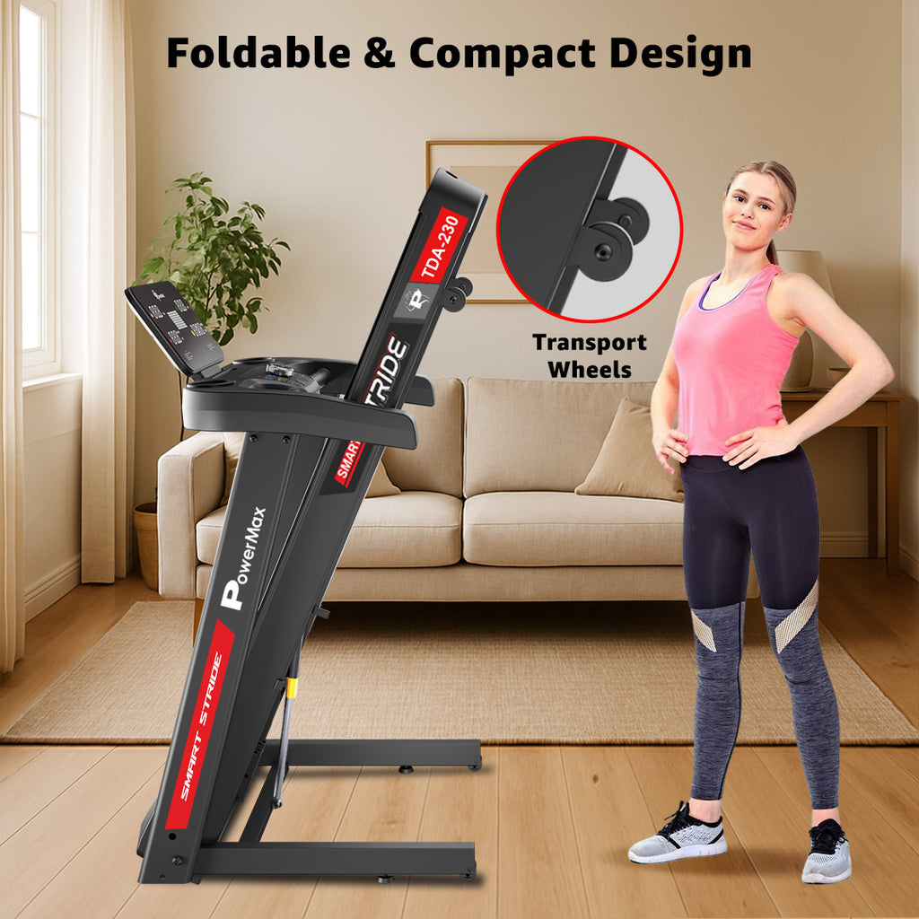 TDA-230 & TDA-230M Motorized Treadmill with Pulse sensors