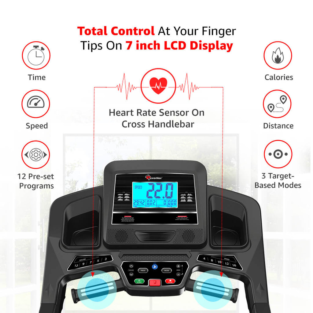 TDA-330 Motorized Treadmill with Cooling Fan