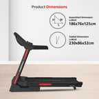 TDA-330 Motorized Treadmill with Cooling Fan