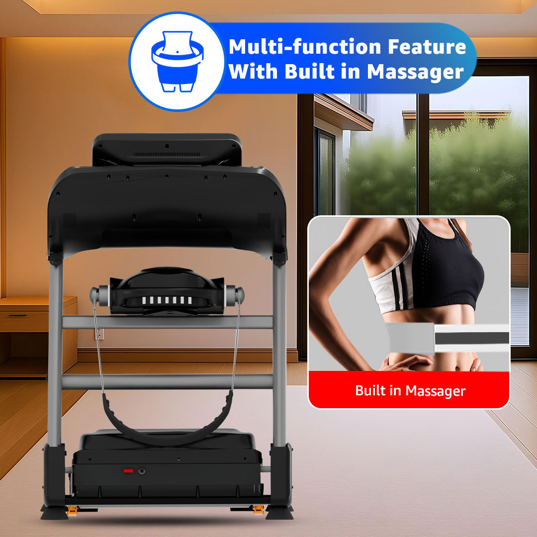 Powermax Fitness TDM-100M® Semi-Auto Lubrication Multifunction Treadmill
